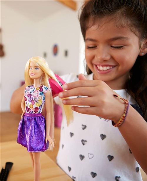 Barbie Barbie poup e boucles et couleurs