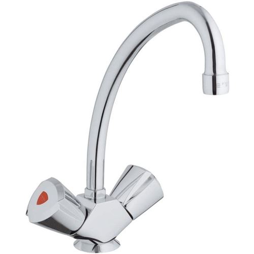 Non Communiqué Chromé Robinet De Cuisine Grohe Costa - Image 1