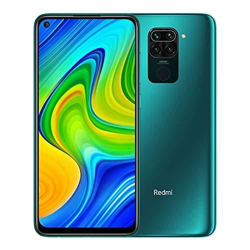 Xiaomi Redmi Note 9 - 4G smartphone - double SIM - RAM 4 Go / Mémoire interne 128 Go - microSD slot - Écran LCD - 6.53 - 2340 x 1080 pixels - 4x caméras arrière 48 MP, 8 MP, 2 MP, 2 MP - front camera 13 MP - vert forêt
