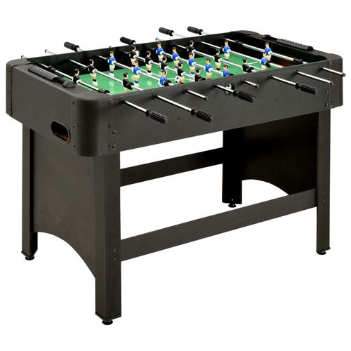 vidaXL Babyfoot Table de football 118 x 95 x 79 cm Noir