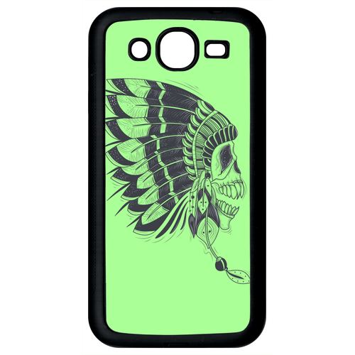 Coque Samsung Galaxy Mega I9150 Indien Vert