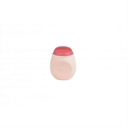 Pot de conservation squeez'portion pink - beaba