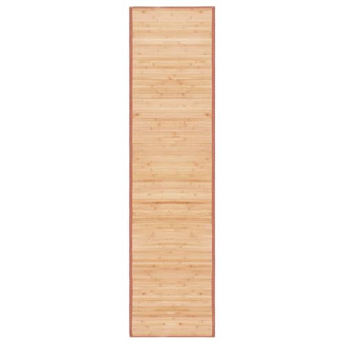 Vidaxl Marron Tapis En Bambou 80X300 Cm - Image 1