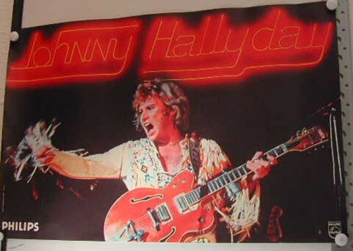 Johnny HALLYDAY - 40x60 cm - AFFICHE / POSTER