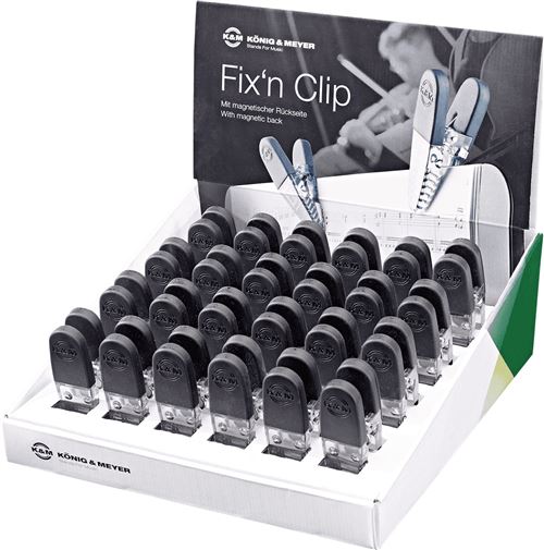 Non Communiqué K&M 16055 Accessoires Clips De Fixation Pour Partition X24 Accessoires Pupitres