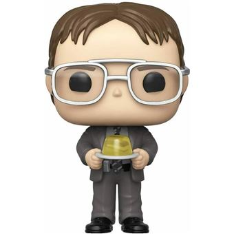 Figurine Funko Pop TV The Office S2 Dwight with Jello Stapler