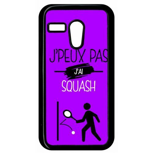 Coque motorola moto g j peux pas j ai squash 8