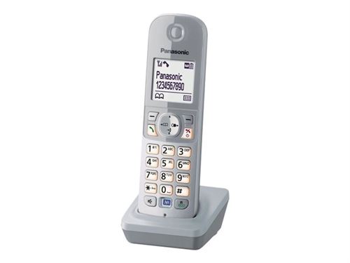 Panasonic KX-TGA681 Téléphone DECT Identification de l'appelant Argent - Neuf