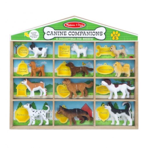 Melissa & Doug Doghouse avec 12 chiens