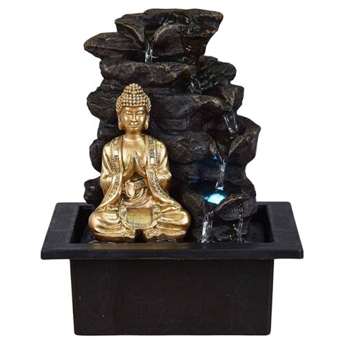 Zen Light - Fontaine bouddha LED Shira