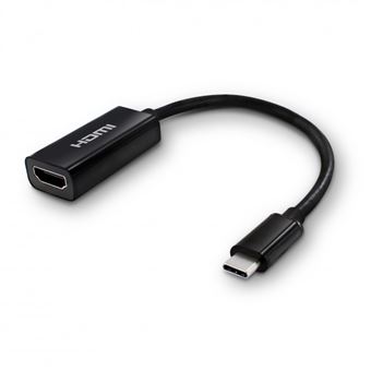 Adaptateur USB-C mâle vers HDMI fem. 0,23 m - noir - 1