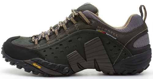 Merrell Masculin's Intercept chaussures smooth Noir J73704