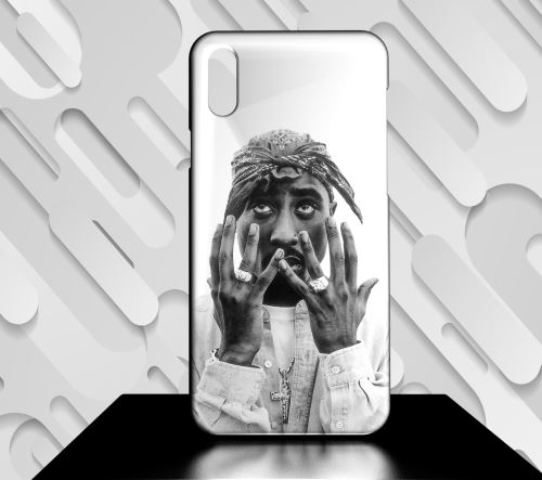 Coque compatible pour Samsung Galaxy A10 - TUPAC SHAKUR - Réf 16