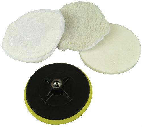 Jeu de disques de polissage 150mm compatible avec 1717307