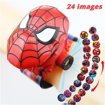 10€02 sur Montre 3D Projection numérique Spider Man cadeaux de