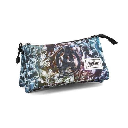 Karactermania The Avengers Assemble-Triple HS Pencil Case Trousses, 24 cm, Vert (Green)