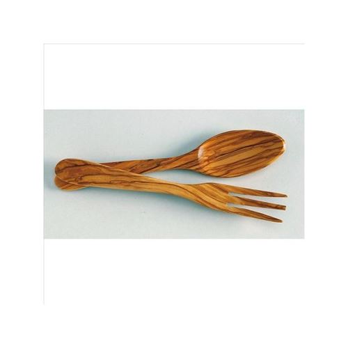 Barbier couverts à salade 25 cm olivier