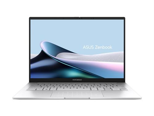 Asus Zenbook 14 Ux3405Ca-Pp1X - Intel Core Ultra 9 - 285H / Jusqu'à 5.4 Ghz - Win 11 Pro - Arc Graphics 140T - 32 Go Ram - 14" OLED 2880 X 1800 (3K) @ 120 Hz - Gigabit Ethernet - Wi-Fi 7, Bluetooth - Argent Brumeux