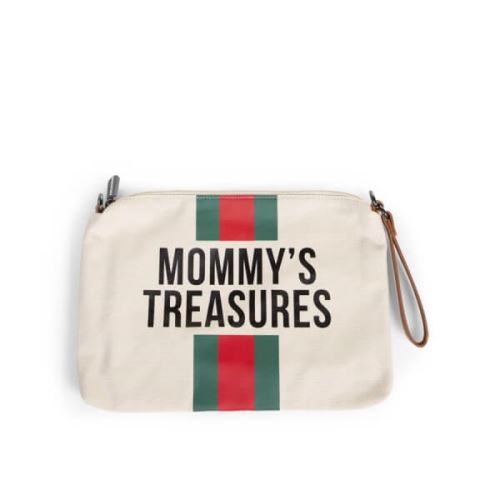 Pochette mommy's treasure blanche et verte - child wheels