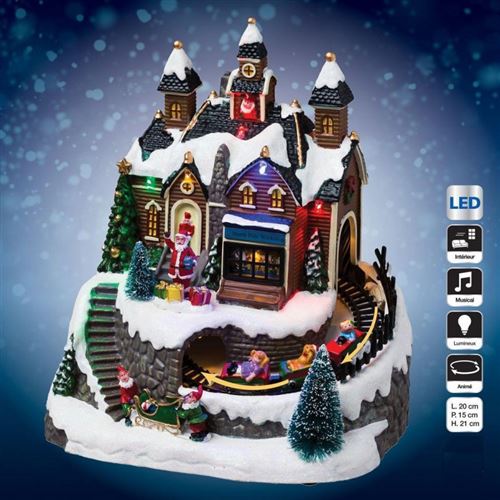 Village de Noël - Lumineux, musical et animé - Atelier