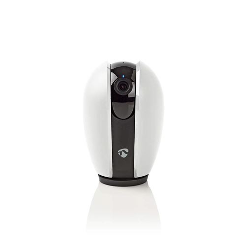 Nedis WIFICI20CGY Caméra IP Intelligente Wi-FI Fonction panoramique et Inclinaison HD 720p