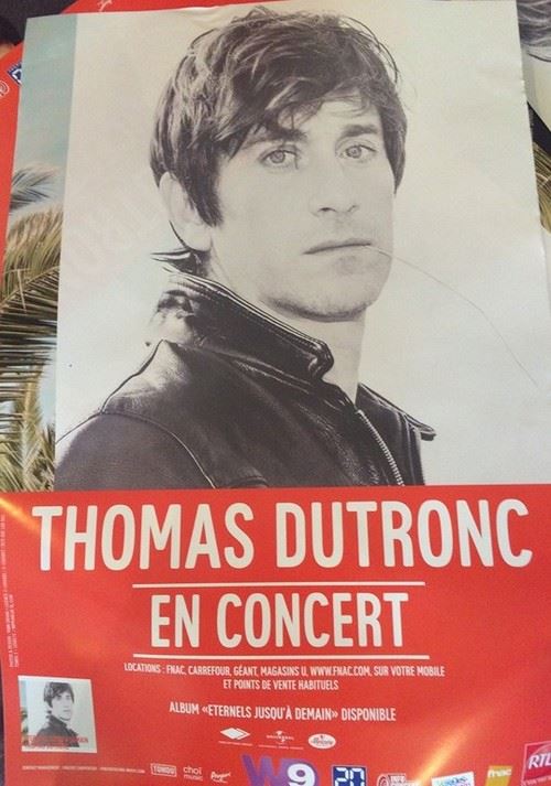 Thomas DUTRONC - 70x100 cm - AFFICHE / POSTER