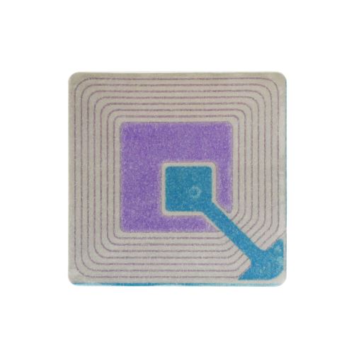 Bobine d'étiquette adhésive compatible avec anti-vol anti-vol EAS 8.2MHz 40x40mm blanc 1000 unités