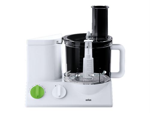 Braun TributeCollection FP 3010 - keukenmachine - 800 W - wit/groen