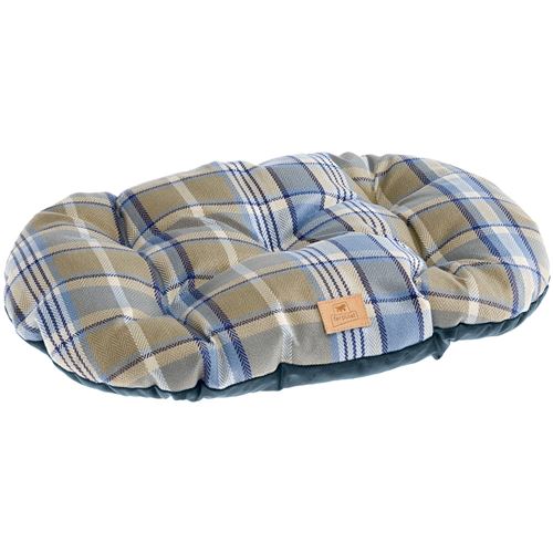 Meilleurs prix pour Ferplast Coussin rembourré pour chiens et chats SCOTT 78/8, double-face, écossais, velours doux, lavable, Bleu