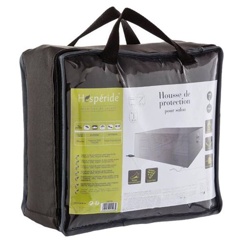 HESPERIDE Housse de protection pour salon de jardin 4,00 x 3,00 x 90 cm