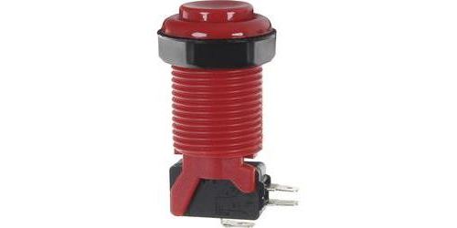 Appareil de saisie Joy-it Arcade Bouton, Micro-interrupteur rouge rouge 1 pc(s)