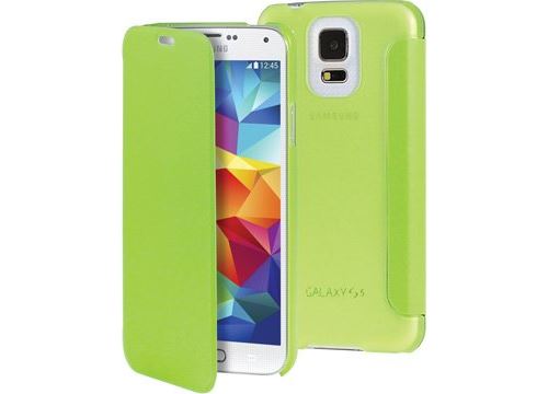 Etui ultra fin Folio Cover Samsung Galaxy S5 vert