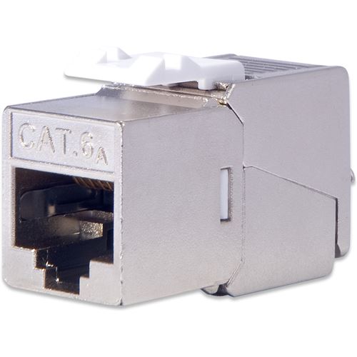 Digitus Gris Module Keystone Cat.6a, Blindé,