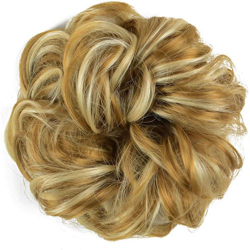 SHOP-STORY - Chignon magique ajustable Mélange Blond Cendré