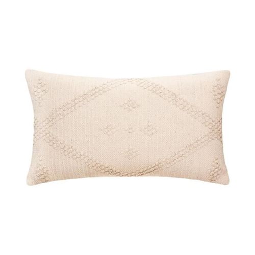 Coussin Déco Effet 3D Safari 38x58cm Beige
