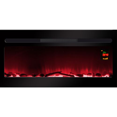 Cheminée électrique 2000w avec télécommande Chemin'arte 242