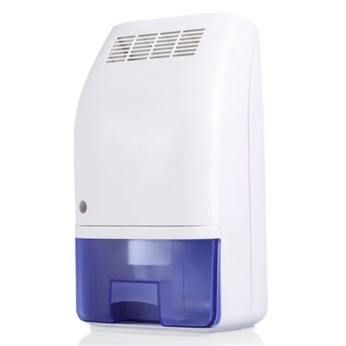 Sécheur d'air silencieux électrique de mini déshumidificateur portatif  300ML pour la salle de bains à la maison - Bleu