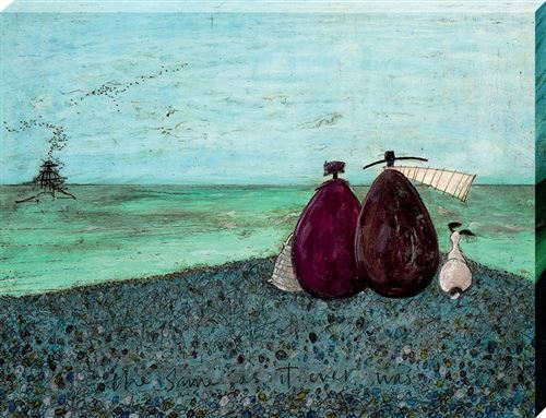 Sam Toft imprimée The Same As It Ever Was 40 x 30 x 3.8 cm