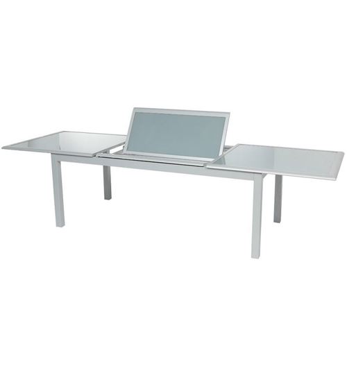 Table Verre Silver Mat Personnes Hespéride Extensible 10 Azua kOZPXiuT