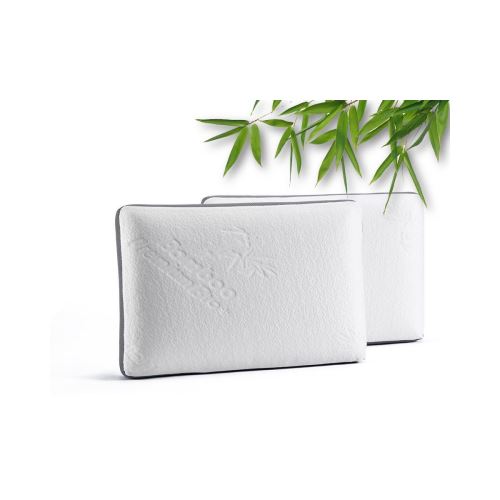Herzberg Hg-3d6040 Oreiller En Bambou En Mousse De Mémoire