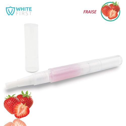 Stylo Blancheur Objectif Dents Blanches Fraise - White First