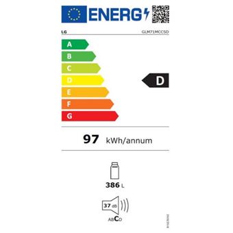 Réfrigérateurs 1 porte LG, GLM71MCCSD