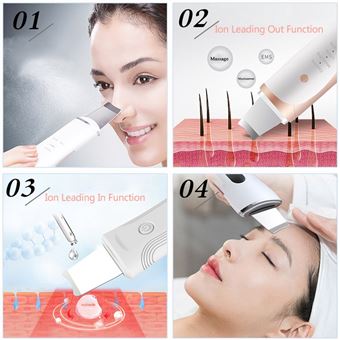 Nettoyeur De Pores Ultrasonique - Peau Propre En Profondeur - Rechargeable USB