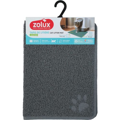 Comparer les prix de Zolux - Tapis gris pour maison de toilette M - 40 x 60 cm
