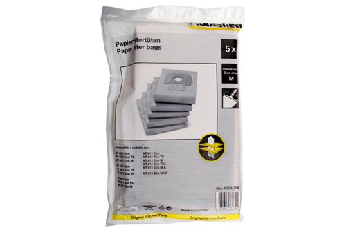 Karcher Sa Noir Sac Aspirateur Model 69042080 Pour Aspirateur Kärcher - Image 1