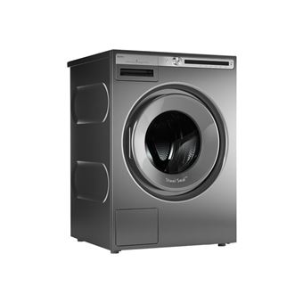 ASKO W4086C.T/2 - Machine à laver - largeur : 59.5 cm - profondeur : 58.5 cm - hauteur : 85 cm - chargement frontal - 60 litres - 8 kg - 1600 tours/min - titane