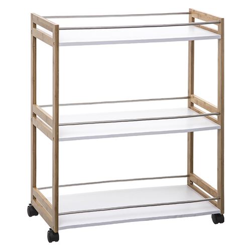 Desserte de Cuisine Naturae 76cm Blanc