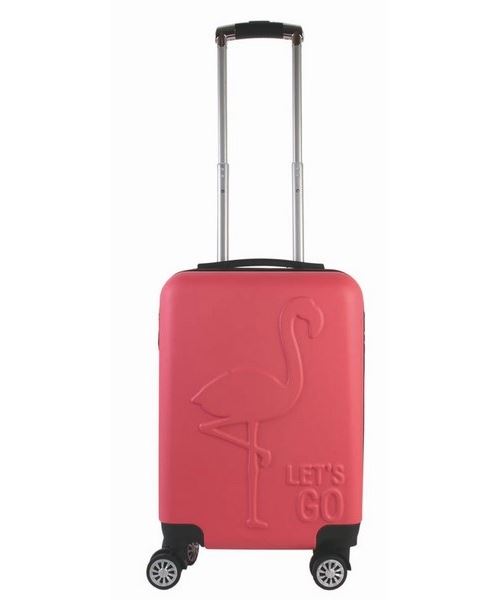 Valise cabine embossée flamant rose - Orange clair - 28 L - Valises - Achat  \u0026 prix | fnac