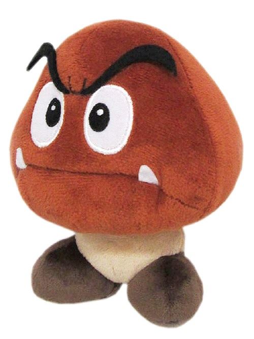 Little Buddy peluche Super Mario Bros. Goomba15 cm marron