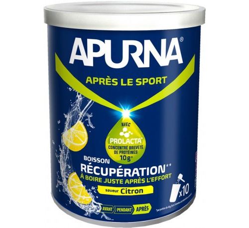 Boisson de récupération Apurna Citron - 400g